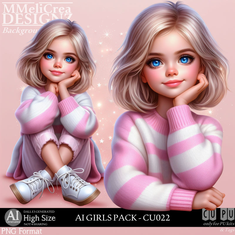 (image for) AI - GIRLS PACK CU022 (CU4PU/PNG)
